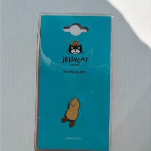 Jellycat Amuseables Peanut Enamel Pin